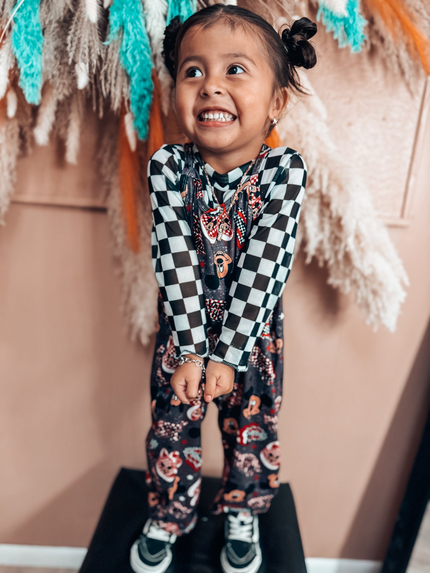 🤍B&W Mesh Top🖤