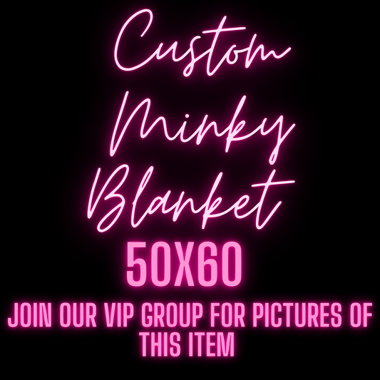50x60 Finished Minky blanket