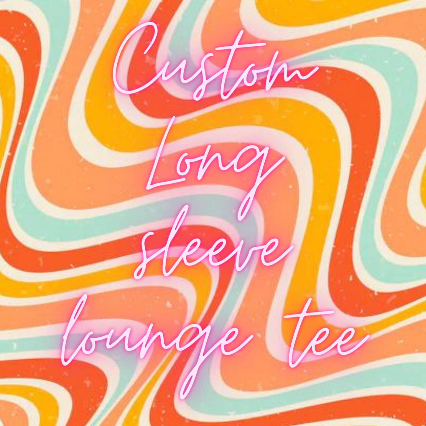 Long sleeve lounge tee