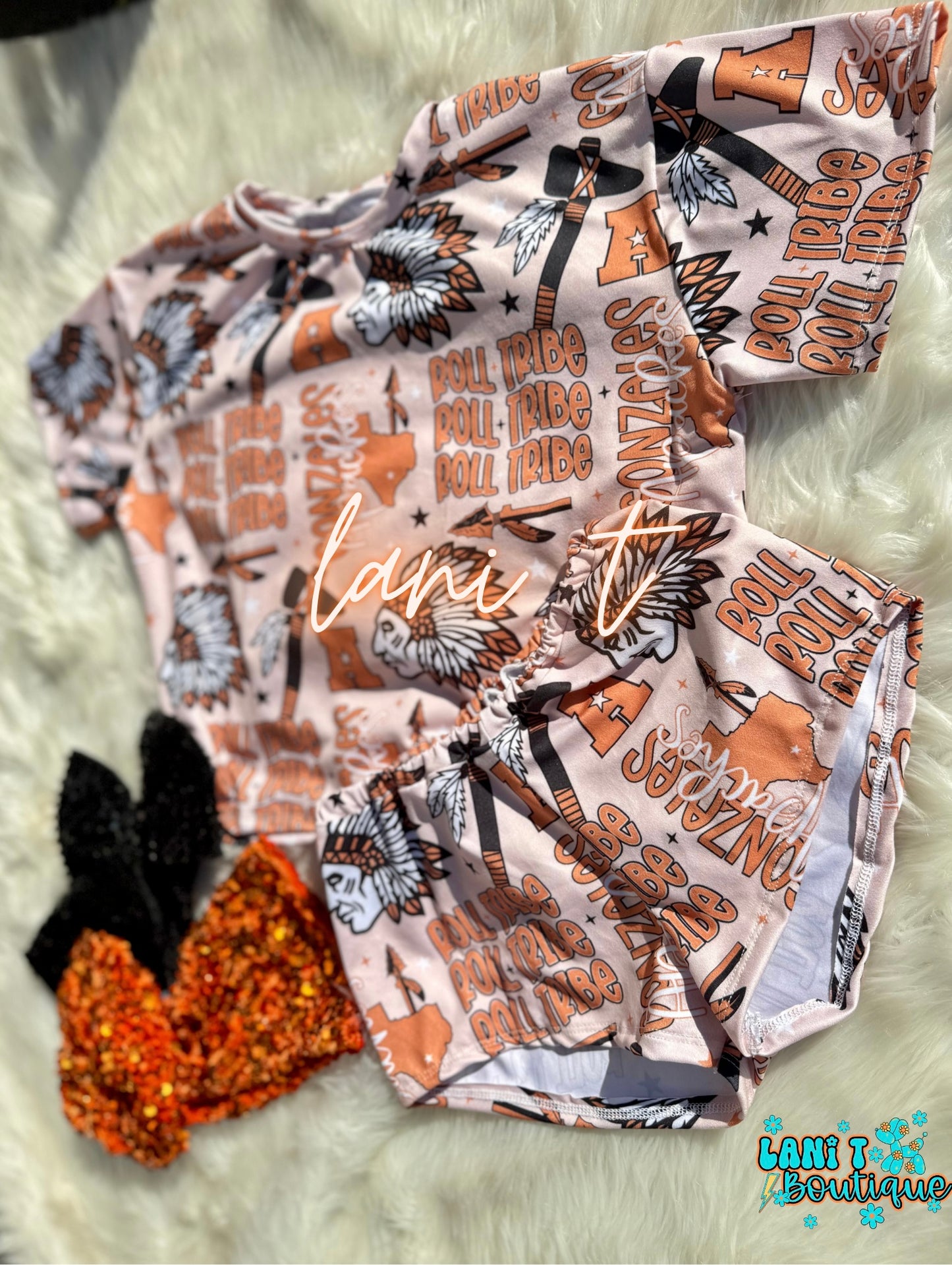 Apache comfy set 🧡🖤🤍