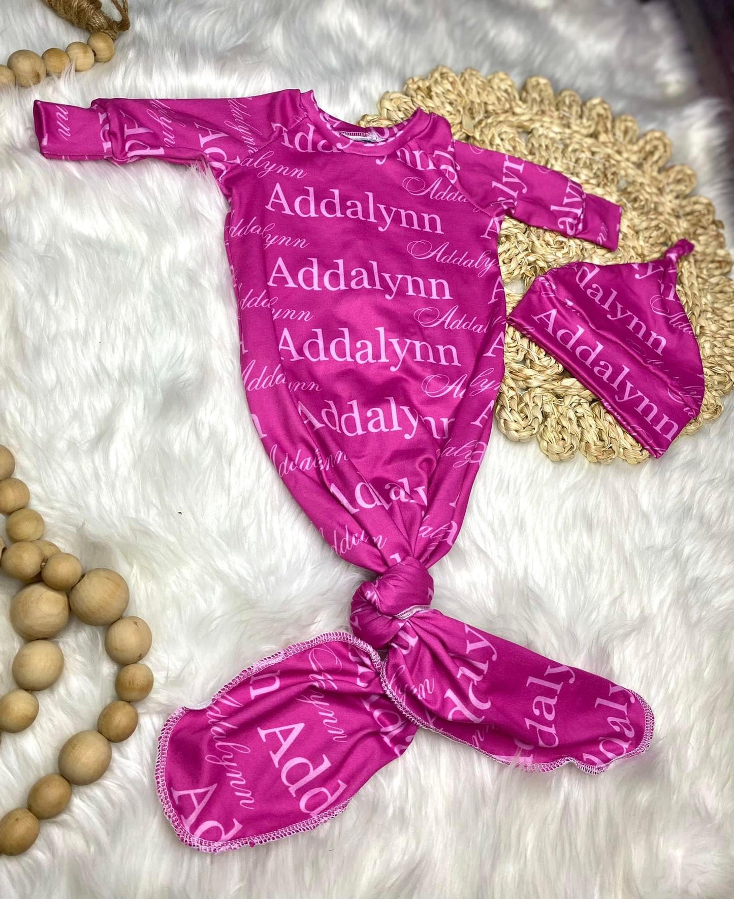 Custom Name nightgown